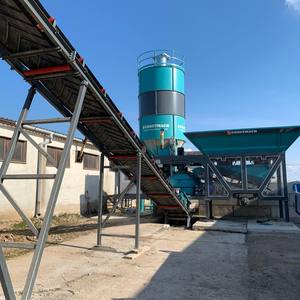 Mini Planta Móvil Mezcladora De Hormigón De 30 M3/h. - Product Image 2