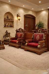 Muebles Árabes para Majlis, Muebles Modernos para Majlis Árabe |     Personalización Posible |    Envío Gratuito a Todo el Mundo - Product Image 2