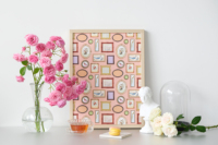 Estilo japonés MT CASA Tipo grueso Patrón de Marco vintage Papel Washi rectangular para uso diario Decoración de interiores