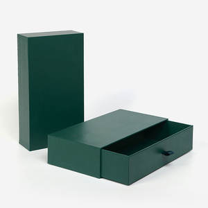 Caja de corbata de papel de cartón rígido al por mayor caja de regalo de lujo con cuerda de cinta caja de corbata deslizante de cajón de manga de regalo - Product Image 6