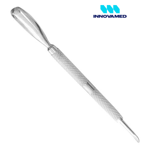 Outil de manucure double embout pour l'art des ongles, pousse-cuticules en acier inoxydable, prix de gros, par INNOVAMED - Product Image 5