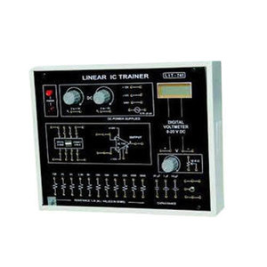 Huấn luyện IC tuyến tính là một sơ đồ chức năng của IC với điểm đầu vào được in trên bảng vật lý phòng thí nghiệm để cung cấp phòng thí nghiệm - Product Image 3