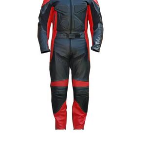 Traje de Motociclismo de Cuero Personalizado, Transpirable y de Secado Rápido, con Diseño de Bloques de Color y Tela de 440g para Hombre, para Todas las Temporadas - Product Image 2