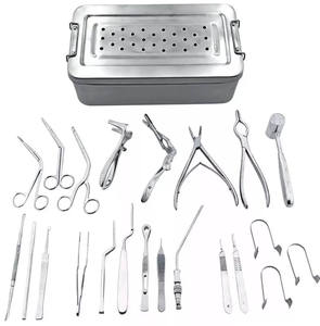Ensemble d'instruments manuels en acier inoxydable de qualité supérieure pour l'ablation des tonsils et des adénoïdes, certifié CE ISO13485, usage hospitalier - Product Image 4