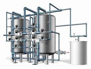 Usine de production d'eau industrielle de haute pureté 5000 LPH Conception semi-automatique d'un an Fonctionnement Maintenance avec - Product Image 3