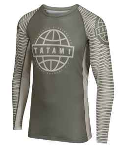 Wholesale <b>BJJ</b> Jiu Jitsu <b>Rashguard</b> MMA Compression Wear Grappling Top Long Sleeve Custom Logo Polyester Spandex - Product Image 3