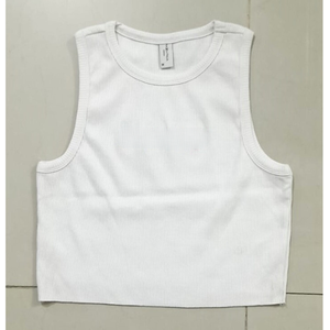 Camisetas sin mangas de algodón de verano para mujer, camisetas sin mangas transpirables de secado rápido a precio barato para mujer - Product Image 2