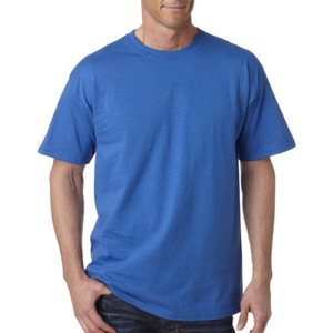 T-shirt long en coton recyclé pour homme, 100 % coton, style décontracté, design uni, motif uni, 180 GSM, col rond, manches courtes - Product Image 1