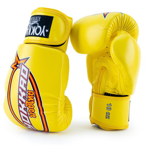 Guantes resistentes a golpes Guantes de boxeo de cuero genuino con logotipo personalizado Guantes de boxeo verticales personalizados de etiqueta privada - Product Image 3