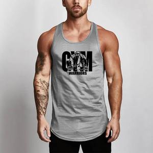 Custom Men Tank Tops Factory | Athletic Gym Stringer Tank Top | Chaleco de secado rápido Culturismo Fitness Venta al por mayor OEM Proveedor - Product Image 3