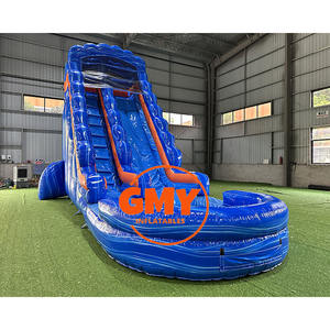 <span class=keywords><strong>Toboggan</strong></span> aquatique <span class=keywords><strong>gonflable</strong></span> commercial à double voie Blue Crush avec <span class=keywords><strong>piscine</strong></span> - Product Image 6