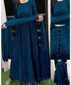 Diseñador indio elegante <span class=keywords><strong>Lehenga</strong></span> Choli con blusa Diseñador tradicional indio ropa casual <span class=keywords><strong>material</strong></span> de vestido colorido - Product Image 6
