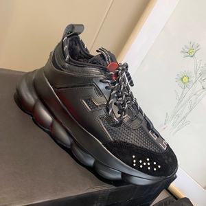 Chaussures de créateur de haute qualité, baskets Chain Reaction pour hommes et femmes, style décontracté, sport, marche, chaussures épaisses - Product Image 1