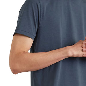 Fabricante Bangladesh diseño personalizado manga corta marca gimnasio camisetas para hombres deportes gimnasio camisetas de talla grande transpirable - Product Image 5