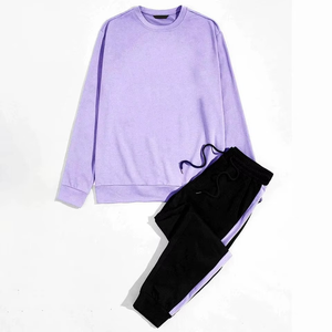 Conjunto Deportivo Personalizado al por Mayor para Hombre, Conjunto de Dos Piezas de Felpa de Algodón, Chándal, Mejor Fabricante - Product Image 5