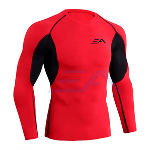 Camiseta de Compresión para Hombre, Venta Directa de Fábrica, Transpirable, Ecológica, Spandex/Poliéster, Personalizable, al por Mayor, Mejor Precio en Línea - Product Image 3