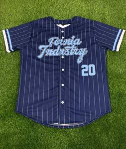 Camiseta de béisbol y sóftbol personalizada para hombre, uniforme de gran venta de alta calidad, diseño de color sólido, conjuntos de estilo personal para su propio equipo - Product Image 1