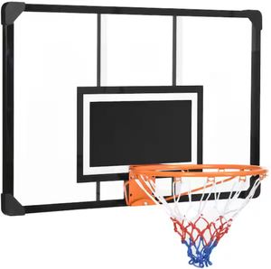 Équipement de basketball durable pour l'extérieur et l'intérieur, incluant une plaque acrylique de 54 pouces et une base portable robuste. - Product Image 5