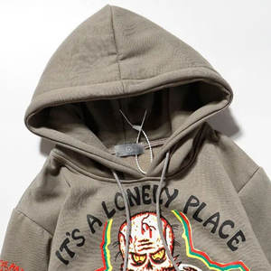 Meilleures ventes de sweats à capuche surdimensionnés avec impression bouffante Design personnalisé Street Wear avec tissu épais français à bas prix - Product Image 6