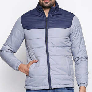 Veste matelassée de haute qualité avec logo personnalisé OEM, respirante, écologique, tissu personnalisé, veste décontractée d'hiver - Product Image 1