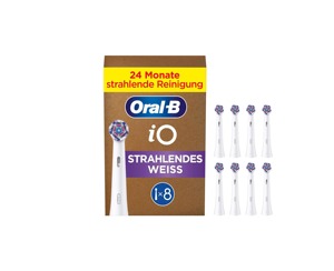 แปรงสีฟันไฟฟ้า Oral-B IO สีขาวสดใส-ของแท้สำหรับแปรงสีฟันไฟฟ้า Oral-B IO พร้อมหัวแปรงจำนวน8ชิ้น - Product Image 3