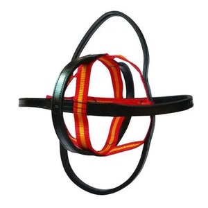 Soporte de pelota de entrenamiento de cuero de caballo genuino totalmente hecho a mano al por mayor precio barato productos de caballo correas de cuero personalizables - Product Image 1