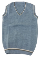 Suéter sin Mangas con Cuello en V, Color Granate, Unisex, para Otoño e Invierno, Antiarrugas, Transpirable, 100% Acrílico, Tejido, Cálido