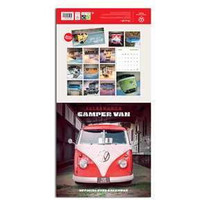 Calendrier 2025 VW Camper Bus Volkswagen Vans Bulli Wall Art - Product Image 5