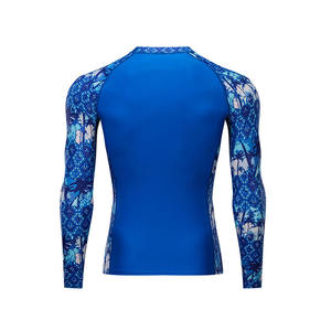 Estilo único Demanda del cliente Precio bajo Venta superior Su propio logotipo 2023 El mejor fabricante Rash Guard para hombres - Product Image 2