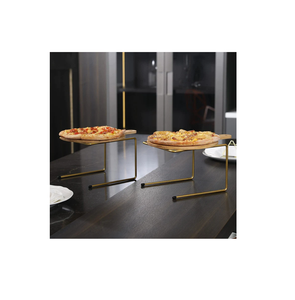 ขาตั้งกระทะพิซซ่าโลหะสำหรับร้านอาหารและจานงานแต่งของตกแต่ง - Product Image 3