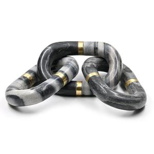 Precio razonable, calidad superior, lujo, Color negro, decoración del hogar, uso de cadena de mármol con incrustaciones de latón, trabajo hecho en La India - Product Image 6