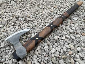 คุณภาพสูงออกแบบใหม่เหล็กคาร์บอนขวานไวกิ้งสําหรับขายที่กําหนดเองกลางแจ้งเหล็กคาร์บอนกลางแจ้งขวานไวกิ้ง, scl - Product Image 2