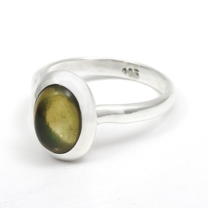 925 argent Sterling massif 100% cristal d'opale noire naturelle Protection des pierres précieuses Designer unique Anneaux en cristal de guérison faits à la main OEM - Product Image 2