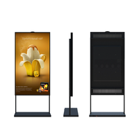 Kiosque publicitaire intérieur simple face de 1 an de garantie pour les magasins de détail Wayfinding Welcome Display Graphics Publishing