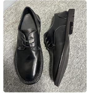 Zapatos de vestir clásicos de cuero genuino para hombre, de ancho amplio, estilo Oxford, perfectos para pies grandes y anchos, zapatos de trabajo para hombre. - Product Image 1