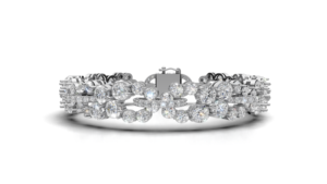 Luxury Hip Hop Moissanite Diamond Cluster Tennis <b>Bracelet</b> 925 Sterling <b>Silver</b> Iced Out Cuban Link <b>Bracelet</b> for Men & Women Custo - Product Image 4