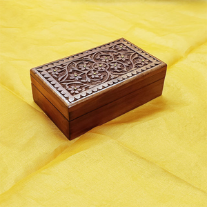 Boîte de rangement en bois extra-large de qualité supérieure avec couvercle à charnières, idéale pour ranger les bijoux et les souvenirs, plus grande entreprise de fabrication - Product Image 4