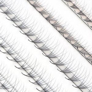 Extensions de cils en fibres PBT coréennes faites à la main, épaisseur personnalisée, haute qualité, longueur 4-25 mm, OEM/ODM, expédition mondiale en gros - Product Image 4
