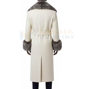 Vêtement pour homme, long manteau professionnel, coupe ajustée, nouveau design 2026, long manteau pour homme fabriqué au Pakistan - Product Image 4