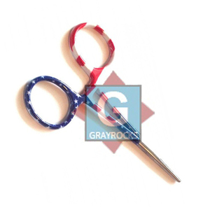 Pince de pêche à la mouche en acier inoxydable de haute qualité drapeau américain imprimé pince de pêche - Product Image 3