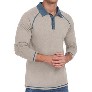 Chemise à manches courtes pour homme, décontractée, boutonnée, classique, chemise de travail, coton, col classique, chemise de golf basique, poche, tricot 3D, grande taille - Product Image 4