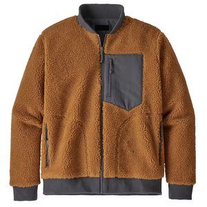Veste polaire Sherpa respirante à séchage rapide, vêtements de rue décontractés à la mode, veste polaire zippée Sherpa douce d'hiver OEM 2024 - Product Image 1