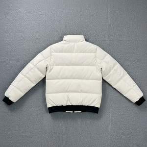 เสื้อแจ็คเก็ตพัฟเฟอร์ผ้าแคนวาสคุณภาพสูงสำหรับผู้ชาย คอตั้ง สำหรับฤดูหนาว ราคาดีที่สุด พร้อมบริการ OEM ขายส่ง - Product Image 3