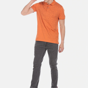 High Quality Custom Men's Plus Size T-Shirts Casual Sports and Urban Wear Wholesale Jersey Fabric for Polo Shirts - Product Image 3