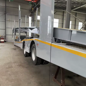 Semirremolque Portacoches de Servicio Pesado, de Doble Plataforma Hidráulica, para Transporte de SUV - Product Image 6