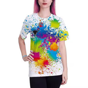 Camiseta de hombre 100% poliéster sublimación camiseta impresión personalizada en blanco sublimación camisetas para hombres precio al por mayor - Product Image 4