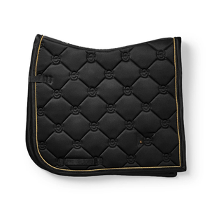 Tapis de selle équestre anglais Meilleur design Matelassé Design durable Doublure douce pour l'entraînement et la compétition Coussinets de selle OEM - Product Image 1