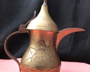 งานฝีมือทองเหลือง Aftaba ด้วยทองทองเหลืองแกะสลัก Aftaba - Product Image 6