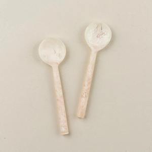 Juego de Cucharas de Resina Hechas a Mano de Primera Calidad, Ecológicas y Modernas, para Ensaladas y Servir, para Bodas, Cenas y Vajilla para el Hogar - Product Image 5