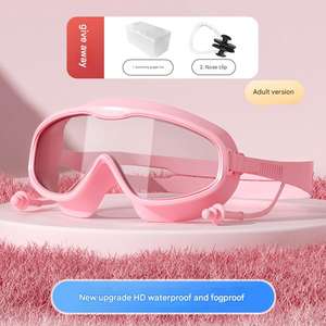 Formation professionnelle haute définition étanche Anti-buée chapeau <span class=keywords><strong>de</strong></span> plongée ensemble <span class=keywords><strong>de</strong></span> lunettes <span class=keywords><strong>de</strong></span> natation pour enfants - Product Image 4
